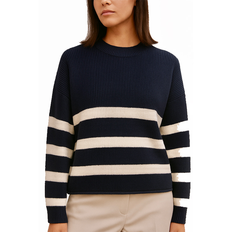 بافت زنانه یقه گرد فری سایز